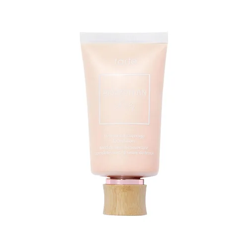Vista 32 de Base de cobertura total Yaxaian Clay con 12 horas de duración y SPF 15, marca Tarte, sin caja