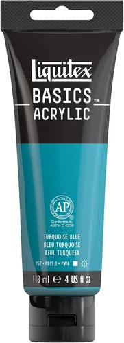 Vista 78 de Liquitex - Pintura acrílica BASICS, tubo de 4 oz, color rojo primario