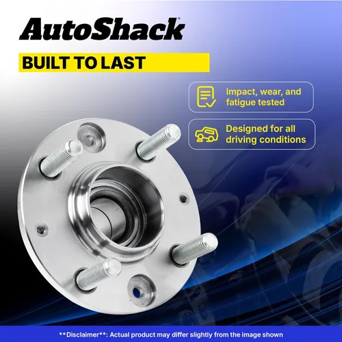 Vista 4 de AutoShack - Cojinete de cubo de rueda trasera de repuesto para Chevrolet Equinox 2007-2009 2012-2015 Captiva Sport 2008-2010 Saturn Vue 2007-2009