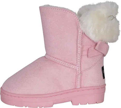 Vista 2 de bebe Botas de invierno para niñas - Botas de piel sintética (bebéniño pequeñoniño grande)