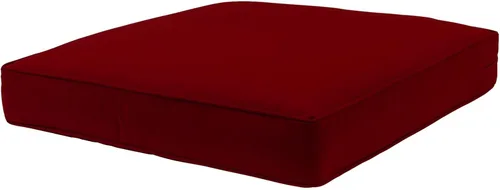 Vista 4 de QILLOWAY - Juego de cojines para silla de exterior e interior, cojín de repuesto para muebles de patio., Moderno, Rojo