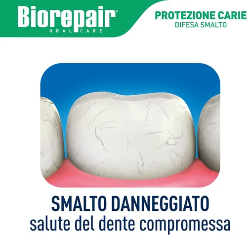 Vista 4 de Biorepair: Pasta de dientes "Total Protective Repair" con microRepair * Tubo de 2.5 onzas líquidas (75ml) * [Importación italiana]
