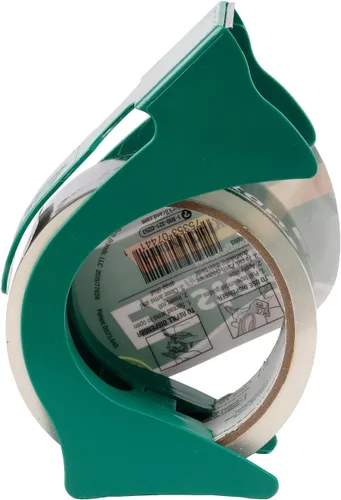 Vista 2 de Duck Brand EZ Start - Cinta de embalaje con dispensador reutilizable, 1.88 pulgadas x 30 yardas, transparente (393192)