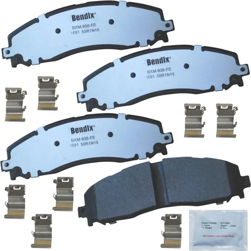 Vista 15 de Pastillas de freno Bendix Fleet Metlok MKD52FM para Apollo, Centurion, Century, Chasis Comercial, Electra, Estate Wagon, GS, 50, 400, 455, LeSabre