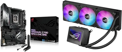 Vista 7 de ASUS ROG Maximus Z690 Formula ATX Placa base con refrigeración por agua, WiFi 6E, PCIe 5.0, DDR5, Thunderbolt 4 - Para CPU Intel de 12ª