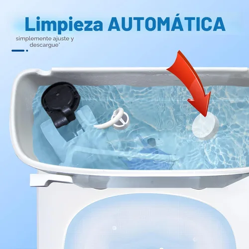 Vista 5 de Vacplus Paquete de 12 pastillas limpiadoras de inodoro, limpiadores automáticos de inodoro con blanqueador para desodorizar y descalcificar