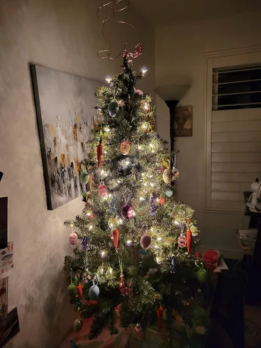 Vista 6 de Wire Bunny Tree Topper For Easter Trees, Farmhouse Decorations