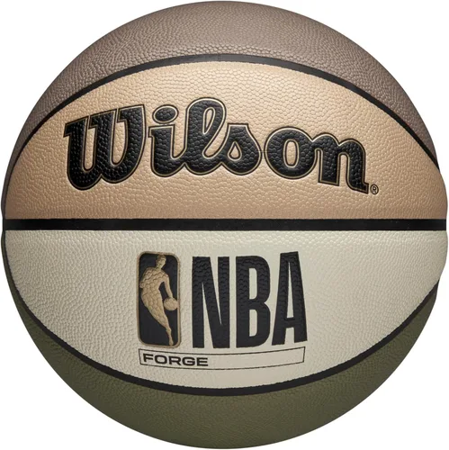 Vista 19 de Wilson NBA Forge Baloncesto para Interiores/Exteriores - Marrón, Tamaño 5-27.5