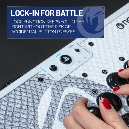 Vista 5 de NACON Daija Arcade Fight Stick Officially Licensed for PlayStation PS5, PS4 and Windows 10 11 PC