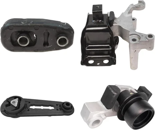 Vista 90 de TRQ Kit de montaje de motor de transmisión de motor de 5 piezas compatible con Ford Five Hundred Montego 6sp Auto AT 2005 - 2007