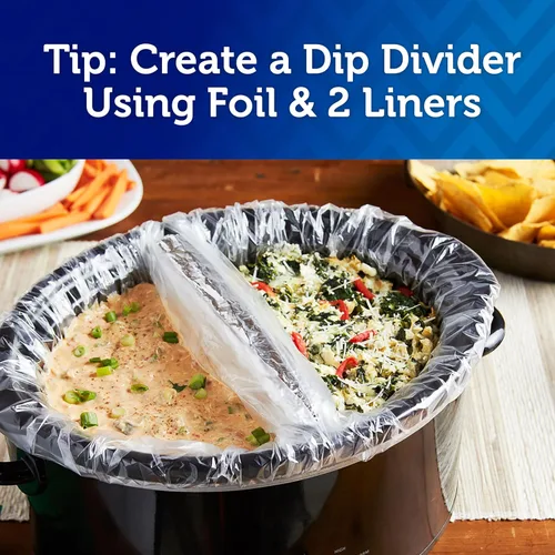 Vista 7 de Reynolds Kitchens - Forro para olla de cocción lenta, tamaño regular (se adapta a 2,8 a 7,6 l), 4 unidades (paquete de 12), total 48