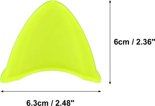Vista 5 de Motoforti 2 piezas de orejas de gato, accesorios de decoración de casco, autoadhesivos, universales, cubierta de casco para motocicleta, bicicleta