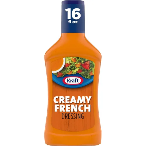 Kraft Aderezo cremoso para ensaladas francés (botella de 16 fl oz)