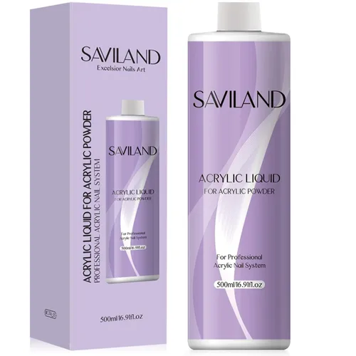Vista 8 de SAVILAND Monómero líquido acrílico EMA de 8 onzas: monómero líquido sin olor puro EMA, kit líquido profesional de monómero de uñas para polvo