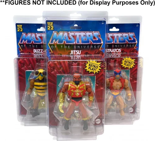 Vista 3 de Fundas protectoras Motu Origins de Nozlen - Masters of The Universe - HE-Man - WWE