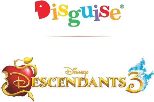 Vista 5 de Disguise - Disfraz para niña de Mal de Descendants 3 de Disney, color morado, talla XL (14-16)