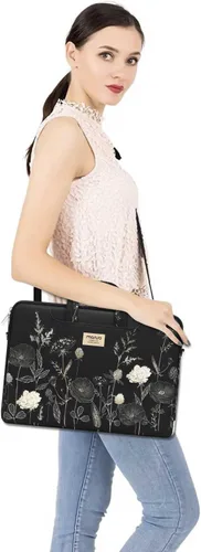 Vista 2 de MOSISO Bolsa para Laptop para Mujeres, Bolsa de Computadora de 15.6 pulgadas Compatible con MacBook, HP, Dell, Lenovo, Asus, Notebook, Funda