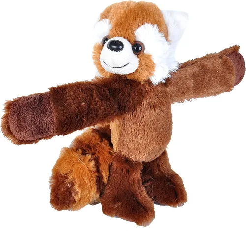 Vista 13 de Wild Republic Huggers Juguete de peluche, ajustable estilo brazalete, juguete para niños, Tiger