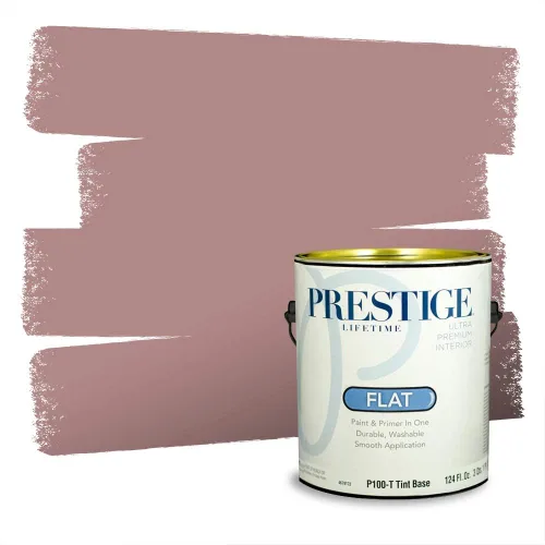 Vista 36 de Prestige Paints Pintura exterior e imprimación en uno, 1 galón, plano, coincidencia comparable de Valspar* Amber Rose*