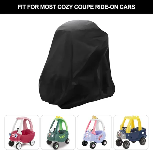 Vista 2 de Tonhui Funda impermeable para coche acogedor Coupé de coche, para coche con pie eléctrico, para coche pequeño, cubierta de empuje y Buggy al aire