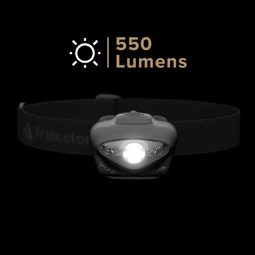 Vista 4 de Princeton Tec Vizz Tactical - Linterna frontal LED (420 lúmenes, negro), talla única