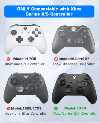 Vista 2 de Replacement Lb Rb Bumper Button for Xbox Series x Controller,Replacement Bumper & Thumbsticks for Xbox Series X Controller,LB RB Buttons & Joysticks