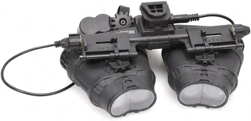 Vista 5 de FMA Airsoft - Gafas tácticas de caza sin función GPNVG 18 de visión nocturna, binoculares simulados, modelo NVG con montaje de casco de plástico