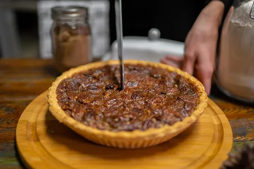 Vista 8 de La Nogalera - 2 libras de nueces picadas sin cáscara. Nueces de pecana crudas, sin cáscara, sin OMG, sin conservantes, sin pasteurizar, certificado