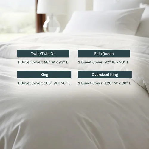 Vista 5 de California Design Den - Ropa de cama para mayor comodidad