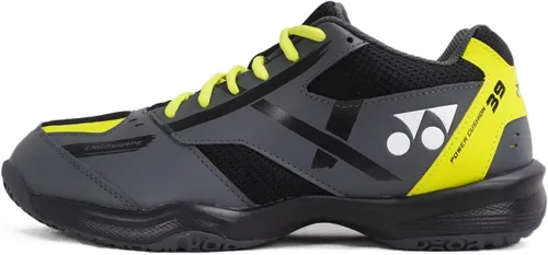 YONEX Power Cushion 39 - Zapatos de bádminton (gris oscuro) (sistema de tallas de calzado, adulto, hombre, numérico, mediano, numérico_12), Blanco