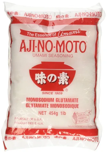 Aji No Moto Ajinomoto Condimento Umami de Glutamato Monosódico 454g / 1LB / 16oz HALAL