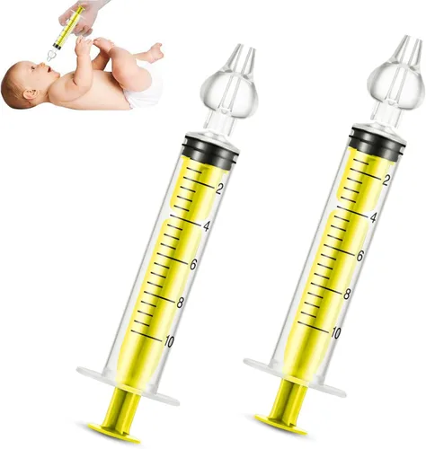 Vista 8 de Aspirador nasal para bebé, jeringa nasal para jeringa de bebé, irrigador nasal con punta de succión nasal de silicona reutilizable profesional