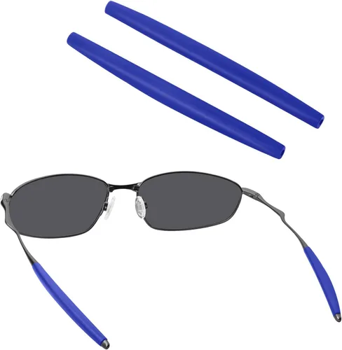 BLAZERBUCK Calcetines de repuesto con mangas de patillas para Oakley WhiskerWireTapJulietA Wire Sunglass - Azul