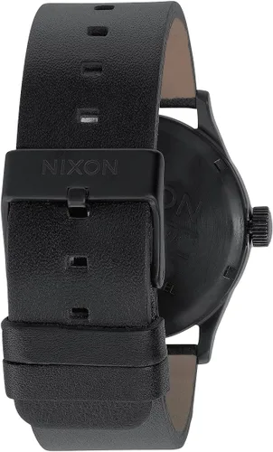 Vista 3 de Nixon A105 Sentry 1.654 in Reloj de movimiento de cuarzo de acero inoxidable para hombre Negro