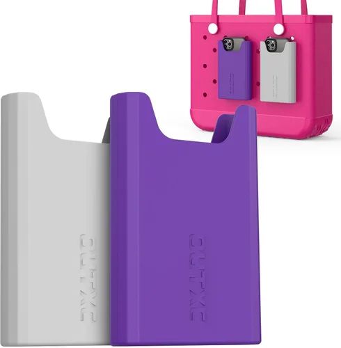 Vista 21 de OUTXE Soporte de teléfono de silicona para bolsa Bogg, accesorio de dijes porta estuches de teléfono compatible con todas las bolsas Bogg, soporte