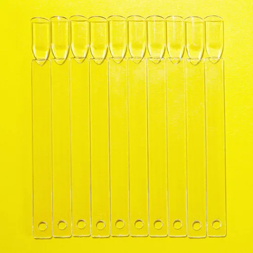 Vista 4 de Palitos de muestras de uñas con anillo para exhibición de color de uñas, suministros de arte de uñas, muestras de práctica de uñas