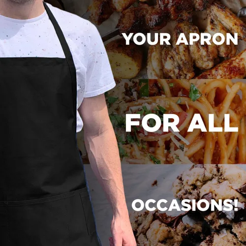 Vista 4 de ApronMen - Funny Apron For Men - BBQ Gifts for Men & Unique Gifts for Fathers - Mens Aprons for Grilling