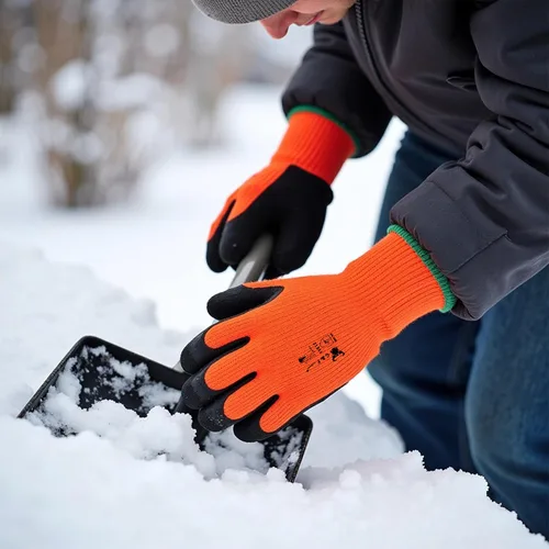 Vista 7 de G & F 1528 GripMaster Cold Weather Work Gloves, Micro-Foam Coated, 1 Pair