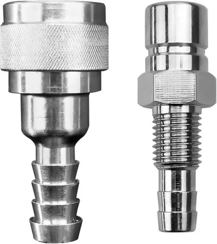 Conector de combustible de 5/16" apto para motor fuera de borda Tohatsu Nissan de 2/4 tiempos 5-90HP Reemplazar 3B2-70260-1 3B2-70250-1