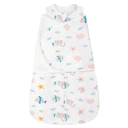 Vista 16 de ZIGJOY Saco de dormir para bebé, 1.0 TOG, saco de dormir para recién nacidos y bebés de 6 a 12 meses, manta 100% algodón para bebé, para recién