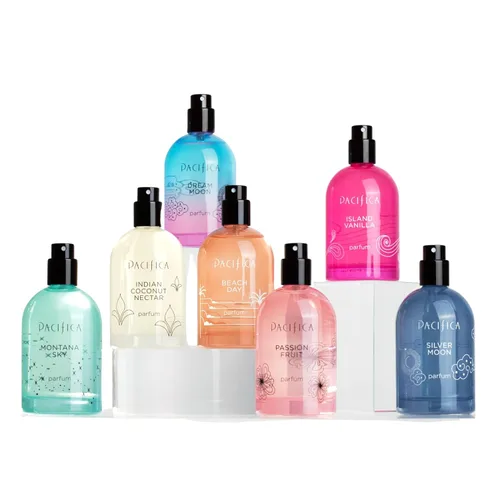 Vista 89 de Pacifica Beauty, Wanderlust - Juego de prueba de perfume en aerosol, vainilla isla, 5 aromas, juego de regalo de muestra de fragancia, aceites