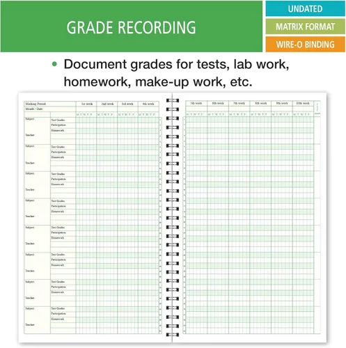 Vista 5 de Elan Publishing Company Deluxe Full-Year Student Planner for High School 40 Weeks (HS-90)