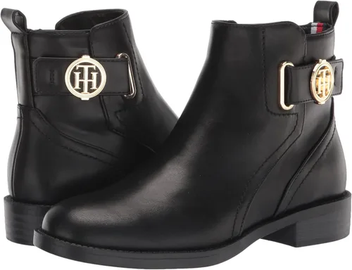 Vista 7 de Tommy Hilfiger Rezin2 - Botas de moda para mujer, Oro