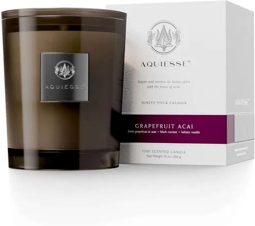 Vista 11 de Aquiesse Vela grande perfumada Black Orchid de 10 onzas