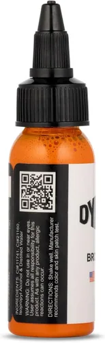 Vista 3 de Dynamic Color Co. - Tinta de tatuaje de color naranja brillante, color vivo de larga duración, esterilizada, fabricada en EE. UU., desde 1990
