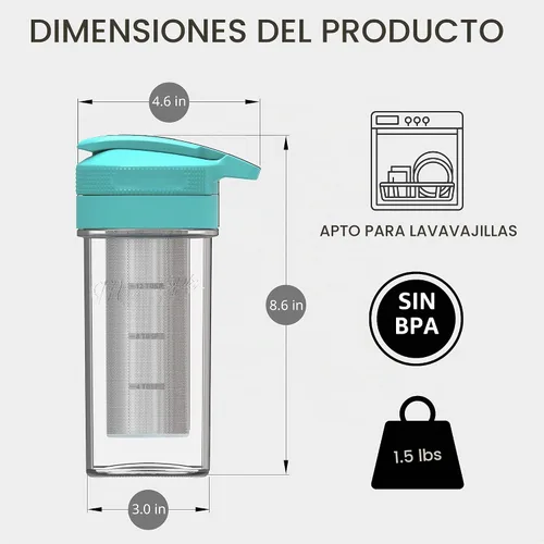 Vista 8 de Masontops Kit para preparar café frío – Cafetera helada de lujo con jarra de vidrio y filtro de malla de acero inoxidable – Sistema de nevera fácil