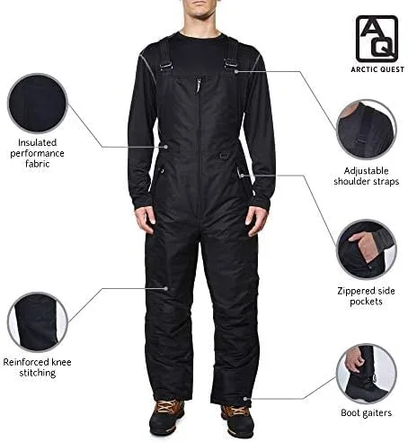 Vista 4 de Arctic Quest Pantalones de esquí con aislamiento resistente al agua para hombre