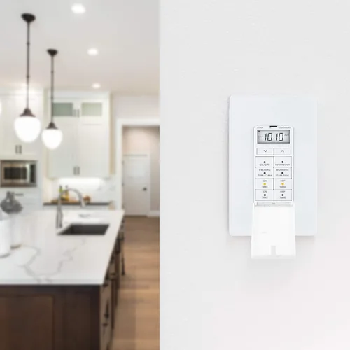 Vista 8 de UltraPro Temporizador digital de pared de 24 horas, fácil de programar, preajustes, cuenta regresiva, botón de anulación de encendido/apagado