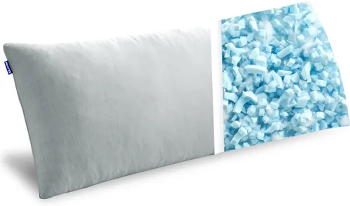 Vista 10 de MIULEE Almohada corporal larga para adultos, almohada corporal para dormir de lado, espuma viscoelástica, cama refrescante tamaño matrimonial