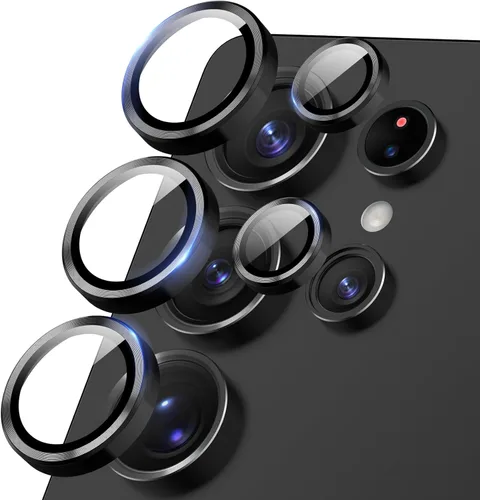 Vista 18 de Protector de lente de cámara para iPhone 17 Pro Max/17 Pro/16 Pro Max/16 Pro/15 Pro Max/15 Pro/14 Pro Max/14 Pro, cubierta individual de cámara